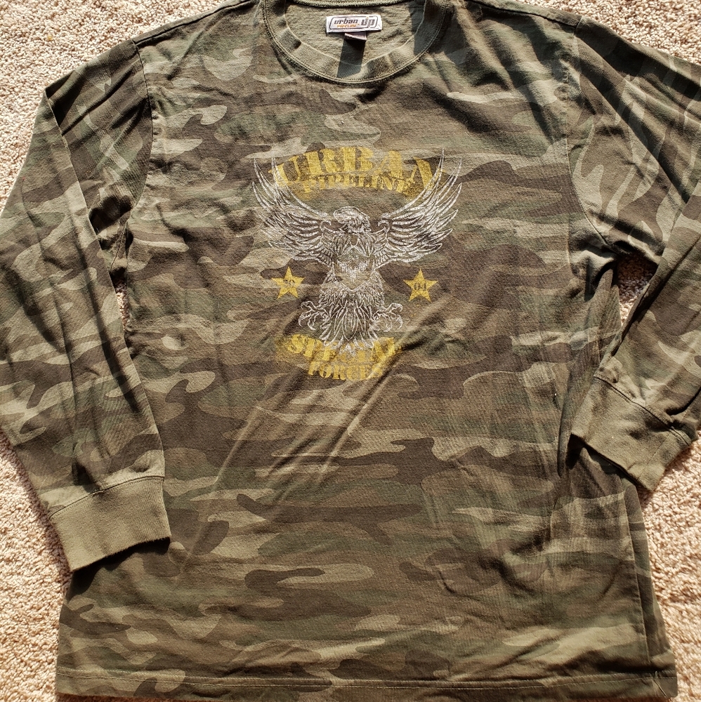 Vintage Urban Pipeline Camo Shirt